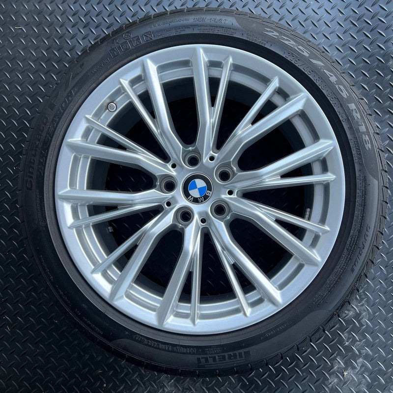 BMW 330i WHEEL RIM SET 18 INCH 2023 2024 2025 OEM 5A49EE4