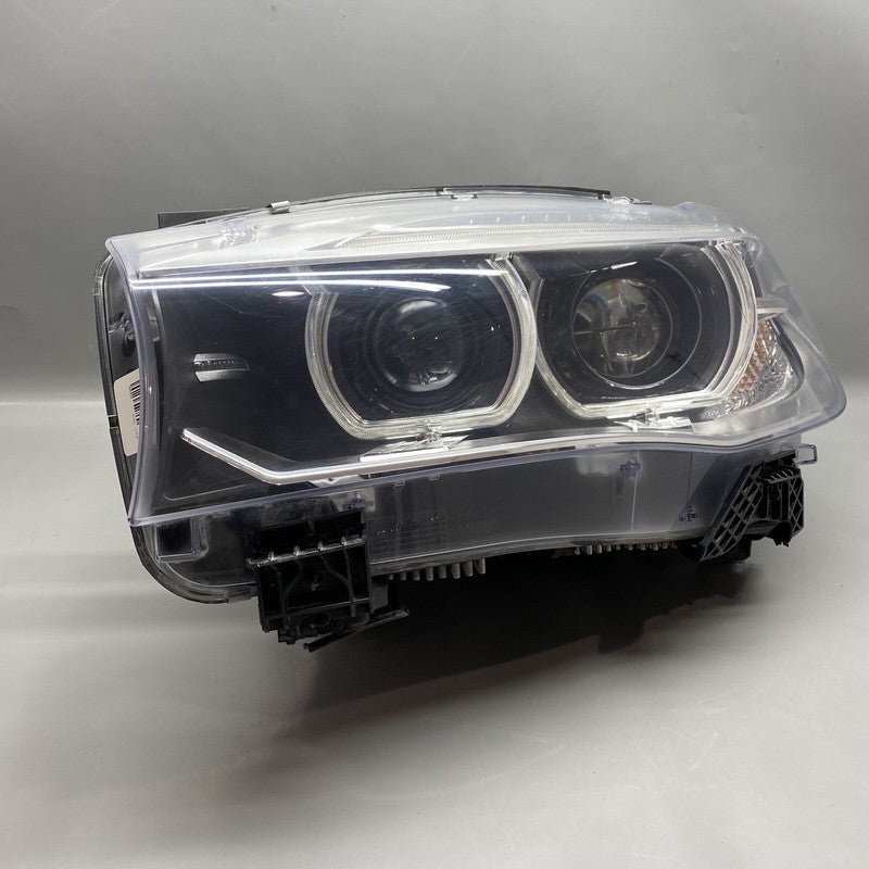 7460617 BMW X5 HEADLIGHT LEFT DRIVER X6 7460617 2014 2015 2016 2017 XENON OEM