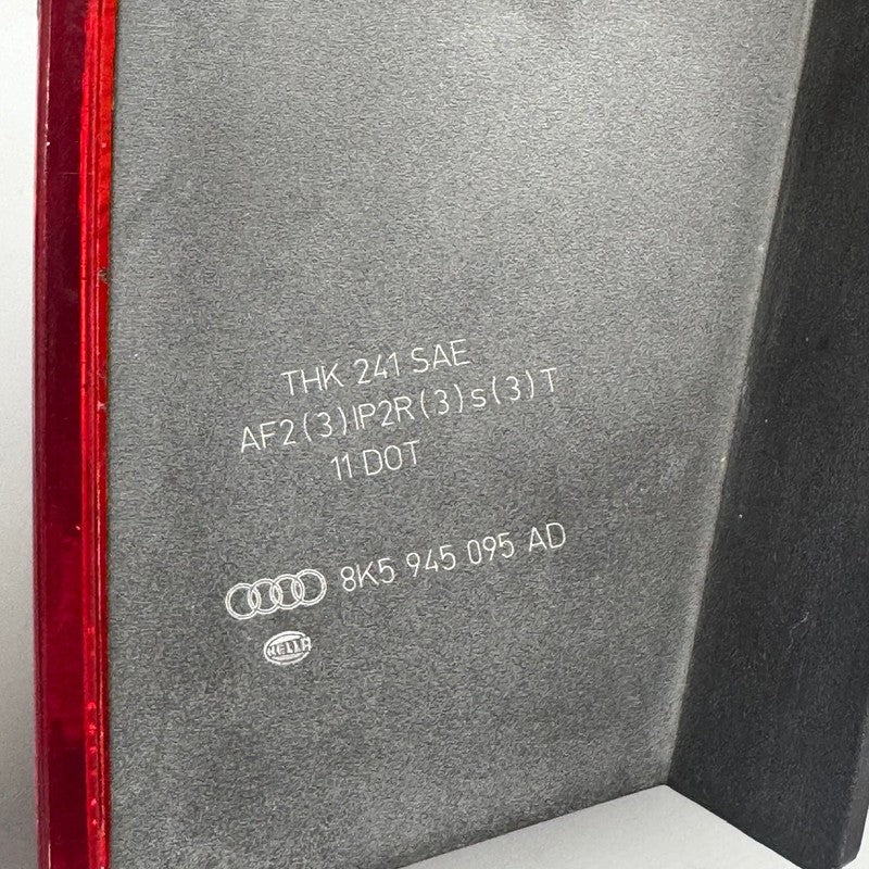 AUDI A4 TAIL LIGHT LEFT DRIVER 2013 2014 2015 S4 LED OEM