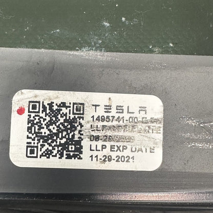 1495741-00-E TESLA MODEL Y QUARTER GLASS RIGHT REAR 2020 2021 2022 2023 OEM 1495741-00-E