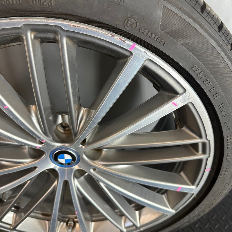 BMW 530I 540I WHEEL RIM 19 INCH REAR 2017 2018 2019 2020 OEM 6863423