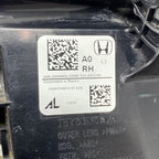 HONDA ACCORD TAIL LIGHT RIGHT PASSENGER 2018 2019 2020 2021 2022 LED O