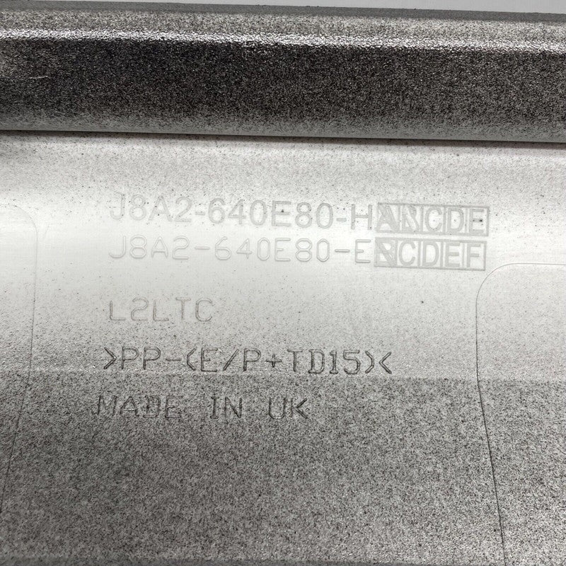 J8A2-640E80-HA RANGE ROVER VELAR REAR BUMPER LOWER VALANCE 2018 2019 J8A2-640E80-HA OEM