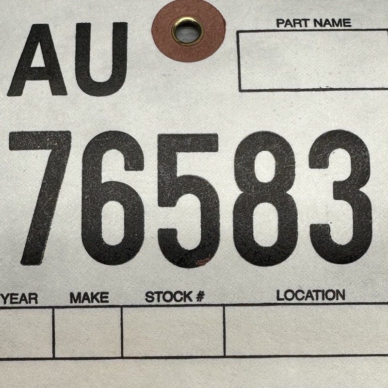 1038395-80-A TESLA MODEL S DOOR WINDOW MOLDING LEFT REAR 2012-2020 OEM 1038395-80-A