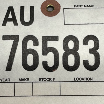 1038395-80-A TESLA MODEL S DOOR WINDOW MOLDING LEFT REAR 2012-2020 OEM 1038395-80-A