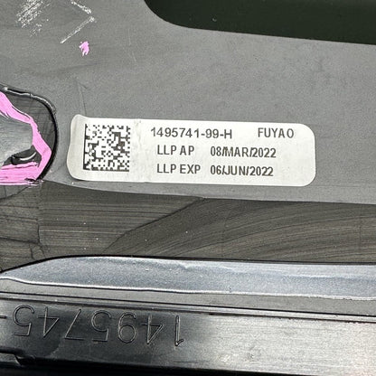 1495741-99-H TESLA MODEL Y QUARTER GLASS RIGHT REAR 2020 2021 2022 2023 OEM 1495741-99-H