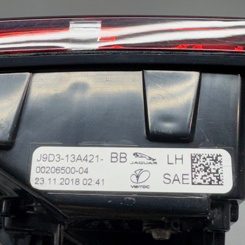JAGUAR I-PACE TAIL LIGHT INNER LEFT DRIVER 2019 2020 2021 2022 J9D3-13