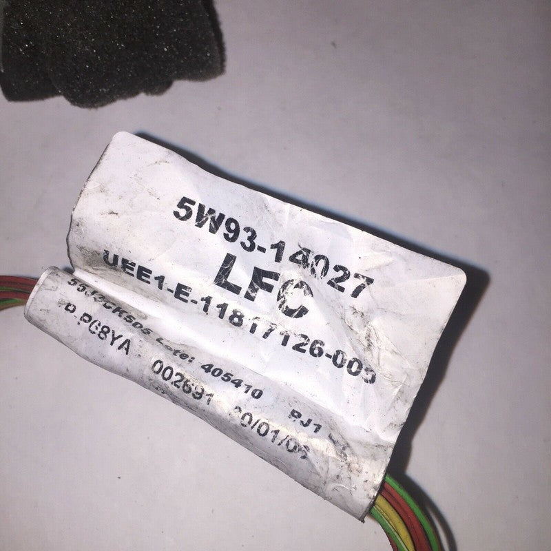 5W93-14027LFC JAGUAR XJ XJ6 REAR DOOR WIRING HARNESS 2003 2004 2005 2006 2007 OEM