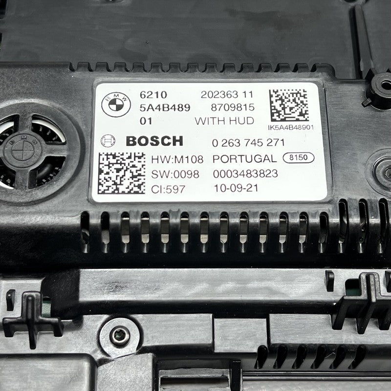 62105A4B489 BMW M3 M4 INSTRUMENT CLUSTER 2021 2022 2023 OEM 62105A4B489
