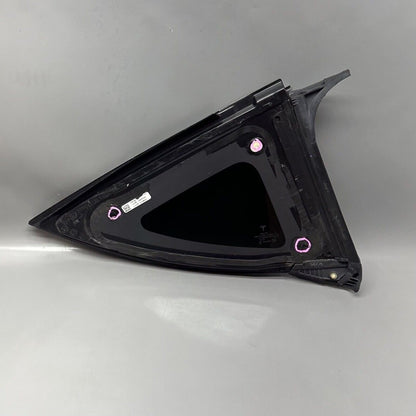 1495740-99-H TESLA MODEL Y QUARTER GLASS LEFT DRIVER 2020 2021 2022 2023 OEM 1495740-99-H