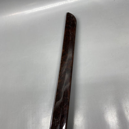 A2217304780 MERCEDES BENZ S550 DOOR PANEL TRIM WOOD LEFT REAR 2010 2011 2012 2013 OEM