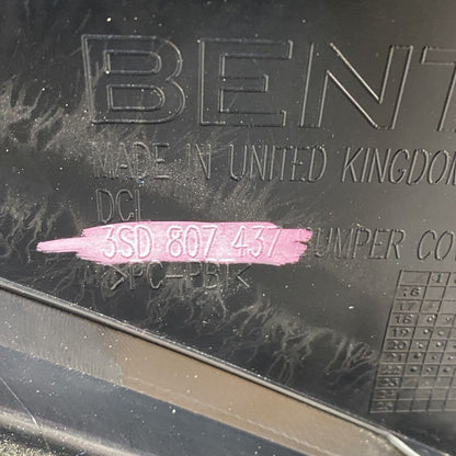 3SD807437 BENTLEY GT GTC FRONT BUMPER COUPE 3SD807437 2020 2021 2022 OEM