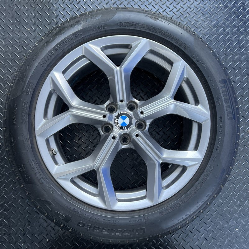 6877327 BMW X3 X4 WHEEL RIM 19 INCH SET 2018 2019 2020 2021 2022 2023 2024 OEM 6877327