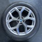 6877327 BMW X3 X4 WHEEL RIM 19 INCH SET 2018 2019 2020 2021 2022 2023 2024 OEM 6877327