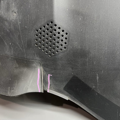 1493760-00-A TESLA MODEL Y FRONT BUMPER LOWER SPLASH SHILED 2020 2021 2022 2023 1493760-00-A