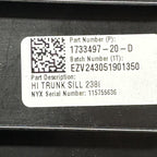 1733497-20-D TESLA MODEL 3 REAR TRUNK SILL TRIM COVER 2024 2025 OEM 1733497-20-D