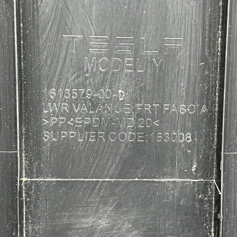 1613579-00-D TESLA MODEL Y FRONT LOWER SHIELD UNDERTRAY 2020 2021 2022 2023 2024 OEM 