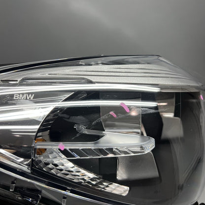 8739646-02 BMW X3 HEADLIGHT RIGHT PASSENGER X4 REFLECTOR LED 2018 2019 2020 2021 8739646