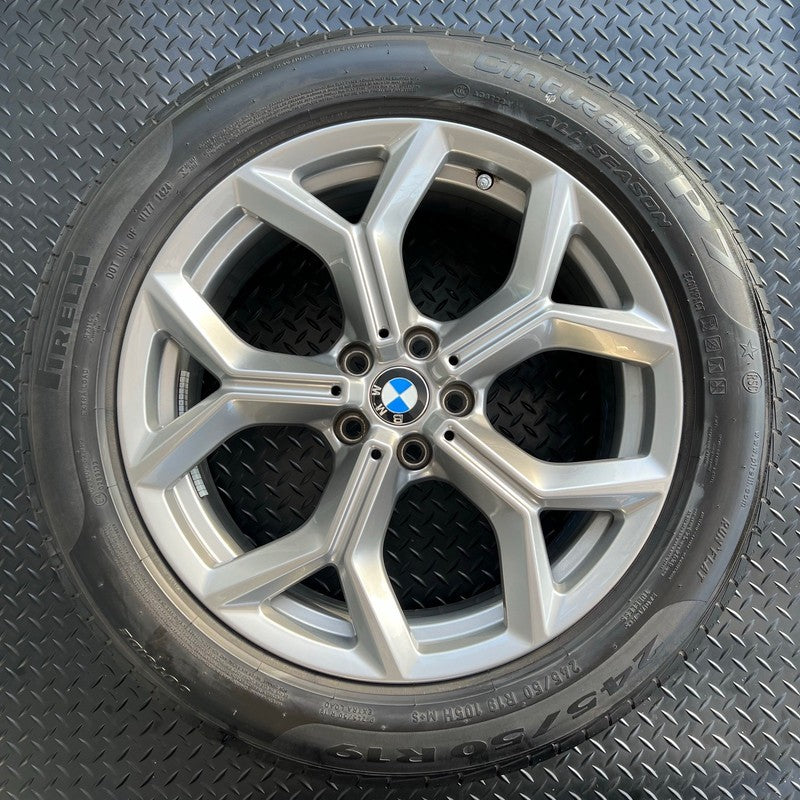 BMW X3 X4 WHEEL RIM 19 INCH 2018 2019 2020 2021 2022 2023 2024 OEM 687