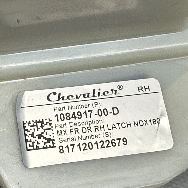 1084917-00-D TESLA MODEL X DOOR LATCH RIGHT FRONT 2016 2017 2018 2019 2020 OEM 1084917-00-D