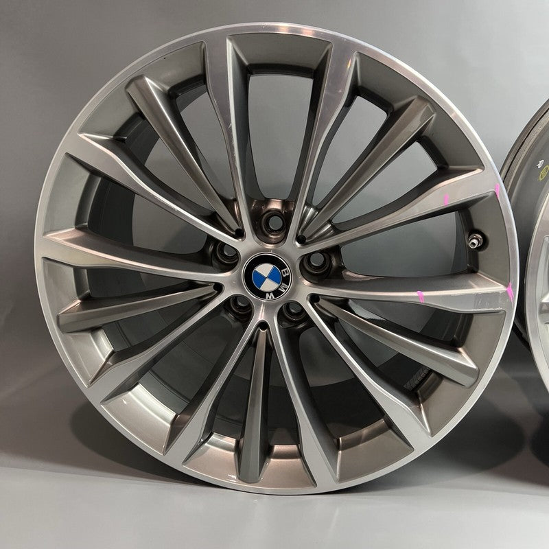 6873942 BMW 530 WHEEL RIM SET 540 M550 2017 2018 2019 2020 2021 2022 2023 6873942