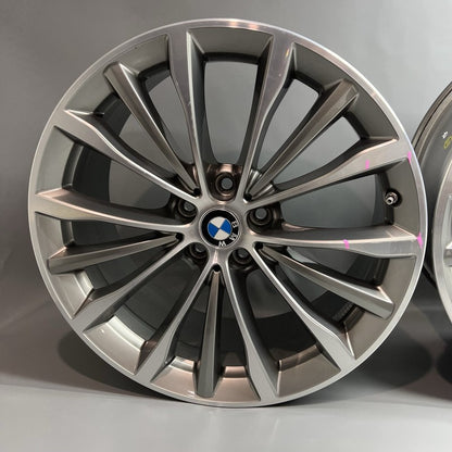 6873942 BMW 530 WHEEL RIM SET 540 M550 2017 2018 2019 2020 2021 2022 2023 6873942