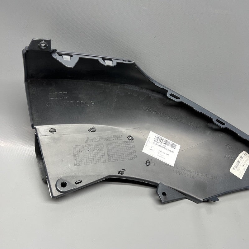 4M0807061G AUDI Q7 FRONT BUMPER LEFT CORNER INSERT 2016 2017 2018 2019 OEM 4M0807061G