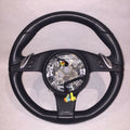 PORSCHE CAYENNE 958 PANAMERA 970 STEERING WHEEL 2014 2015 BLACK LEATHE