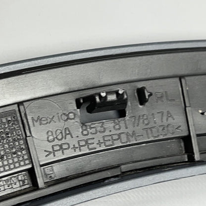 80A853817A AUDI Q5 WHEEL ARCH MOLDING LEFT REAR 2018 2019 2020 2021 2022 OEM 80A853817A 