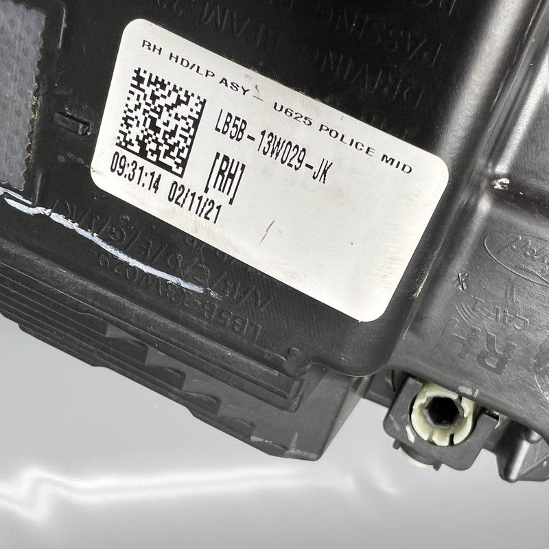 LB5B-13W029-JK FORD EXPLORER HEADLIGHT RIGHT 2020 2021 2022 2023 2024 LB5B-13W029-JK LED OEM