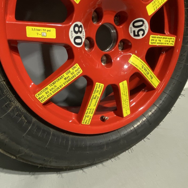 95B601027 PORSCHE MACAN SPARE WHEEL TIRE 18 INCH 95B601027 2015 2016 2017 2018