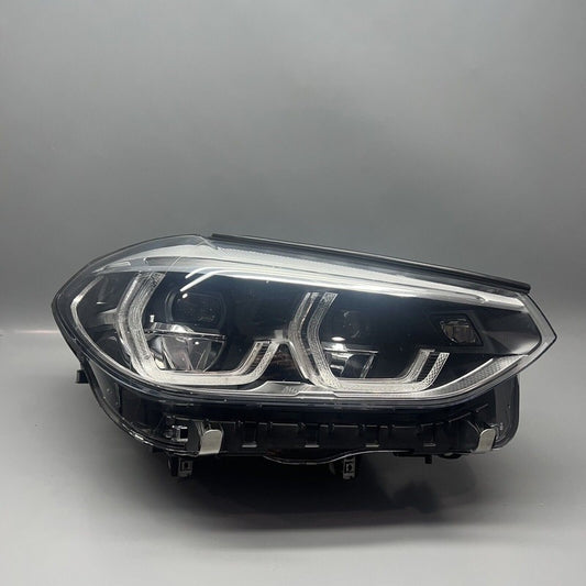 8739658-04 BMW X3 HEADLIGHT RIGHT PASSENGER X4 2018 19 20 2021 ADAPTIVE LED OEM 8739658-04