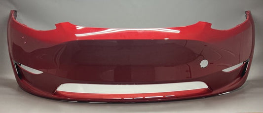 1687994-TX-A TESLA MODEL Y FRONT BUMPER 2023 2024 NON SENSOR OEM 1687994-TX-A