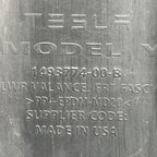 1493774-00-B TESLA MODEL Y FRONT BUMPER LOWER VALANCE 2020 2021 2022 2023 OEM 1493774-00-A