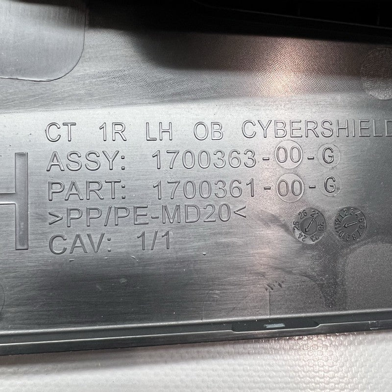 1864038-00-F TESLA CYBERTRUCK SEAT CONTROL PANEL SWITCH LEFT FRONT 2024 2025 OEM 1864038-00-F