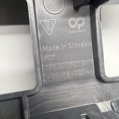 7P5807521A PORSCHE CAYENNE REAR BUMPER LOWER VALANCE 2011 2012 2013 2014 OEM 7P5807521A