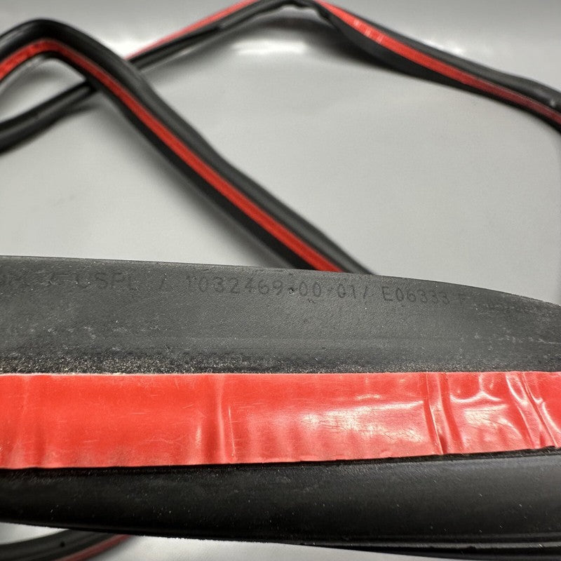 1032469-00-E TESLA MODEL X PRIMARY DOOR SEAL LEFT REAR 2016 17 18 19 2020 OEM 1032469-00-E