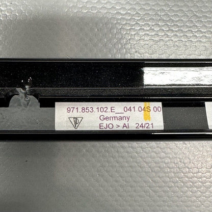 971853102E PORSCHE PANAMERA DOOR REVEAL MOLDING LEFT REAR UPPER  2017 18 19 20 21 22 2023 