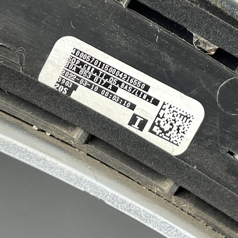 80A853817A AUDI Q5 FENDER FLARE MOLDING LEFT REAR 2018 2019 2020 2021 2022 80A853817A