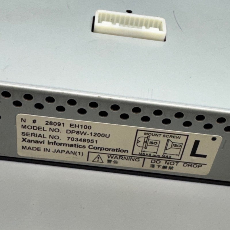 INFINITI M35 RADIO INFORMATION DISPLAY SCREEN 2006 2007 OEM 28091-EH10