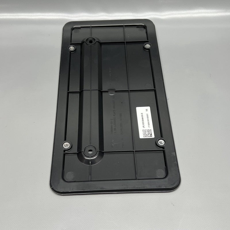 1096844-00-B TESLA MODEL 3 LICENSE PLATE BRACKET REAR 2017 2018 2019 2020 OEM 1096844-00-B