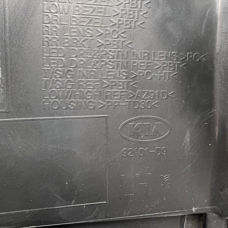 92101-D9 KIA SPORTAGE HEADLIGHT LEFT DRIVER 2017 2018 2019 HALOGEN LED OEM 92101-D9