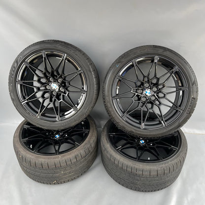 8093839 BMW M3 WHEEL RIM SET 19 & 20 INCH M4 G80 2021 2022 2023 2024 2025 OEM 8093839