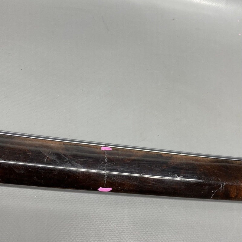 a2217205122 MERCEDES BENZ S550 DOOR PANEL TRIM WOOD LEFT FRONT 2010 2011 2012 2013 OEM