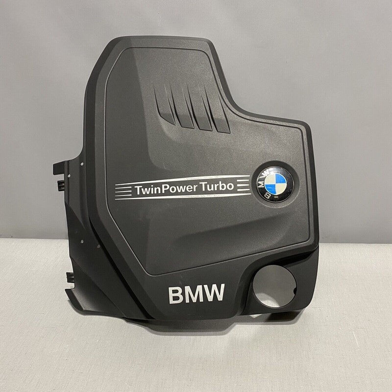 11127636791 BMW 328 ENGINE COVER TWIN TURBO 2013 2014 2015 2016 OEM 11127636791 