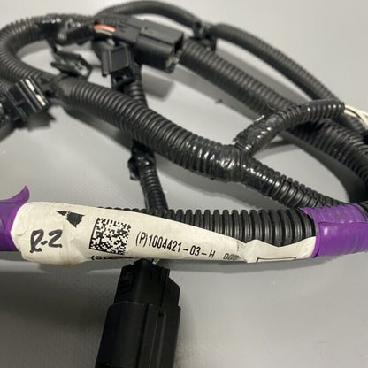 1004421-03-H TESLA MODEL S WIRING HARNESS REAR BUMPER 2012 2013 2014 OEM 1004421-03-H