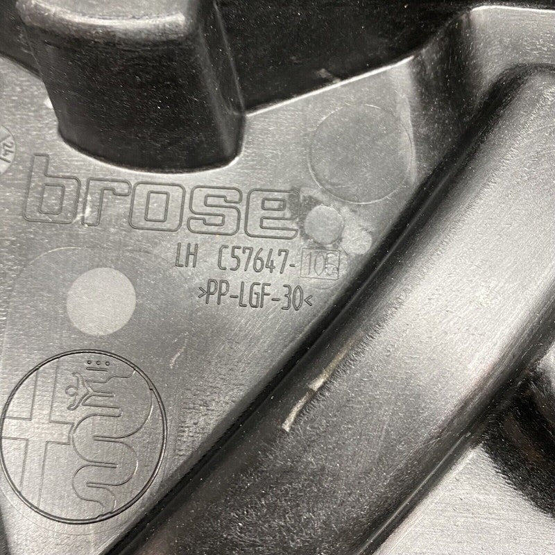 71779155 ALFA ROMEO GIULIA WINDOW REGUNLATOR LEFT REAR 2017 2018 2019 2020 717791551 OEM