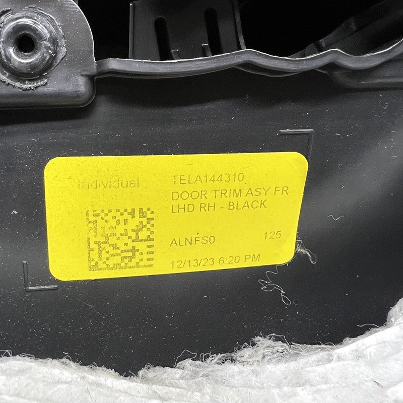 1761296-01-D TESLA MODEL 3 DOOR PANEL RIGHT FRONT 2017 2018 2019 2020 2021 2022 2023 OEM