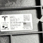 1032435-00-G TESLA MODEL X DOOR WELCOME PLATE TRIM RIGHT 2016 2017 2018 2019 2020 1053195-00F