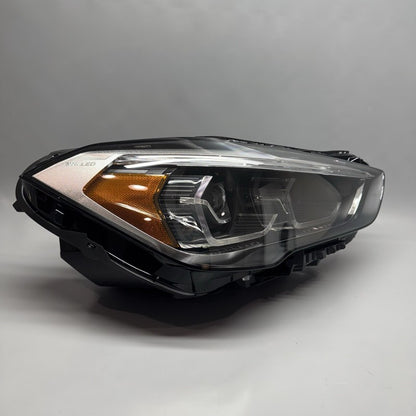 63115A01176 BMW X1 HEADLIGHT RIGHT PASSENGER 2020 2021 2022 LED 63115A01176 OEM
